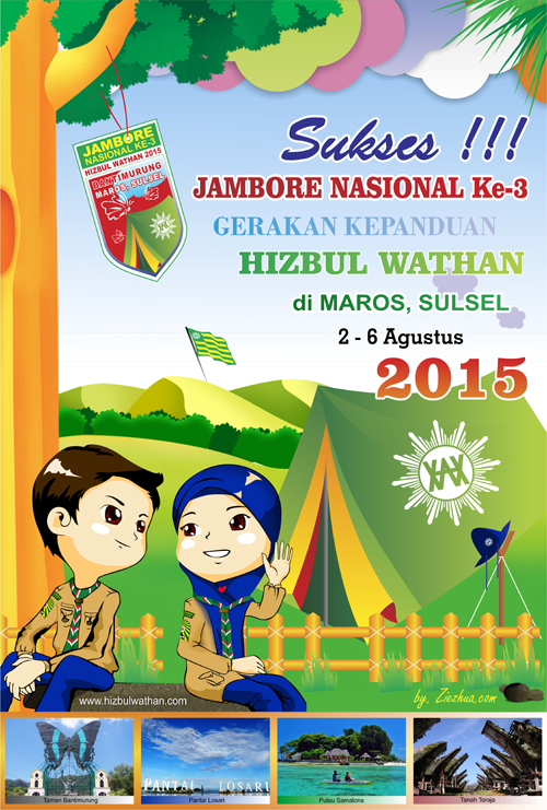 Poster Jamnas HW ke-3 di Makassar